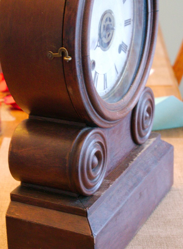 Ingraham Grecian shelf clock