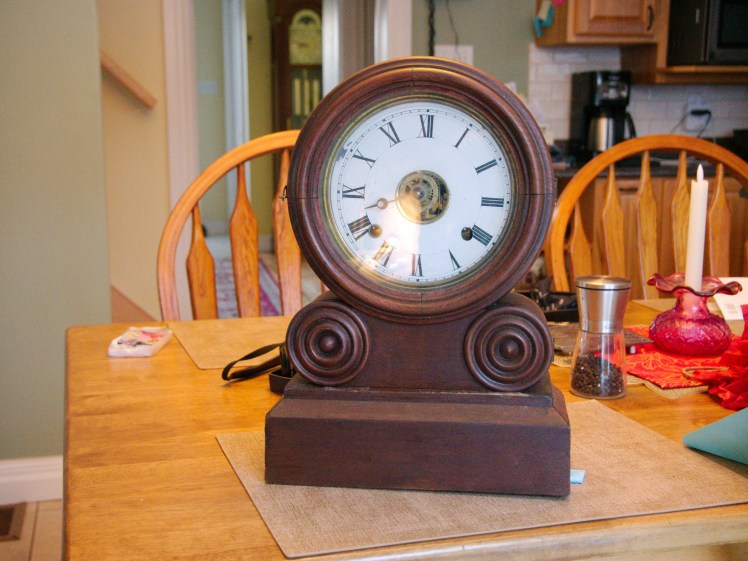 Ingraham Grecian shelf clock