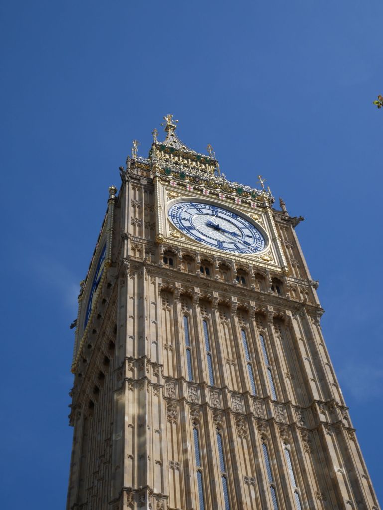 Big Ben clock dial
