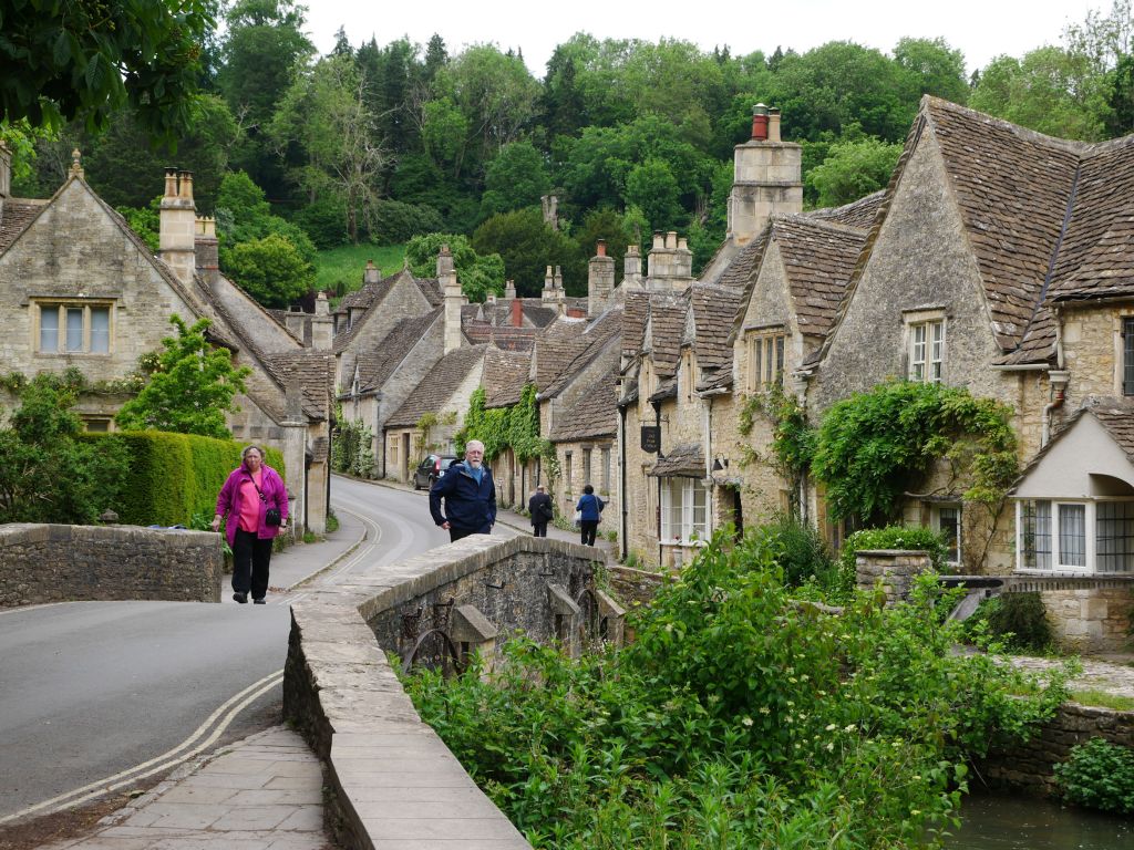High street in castle Combe