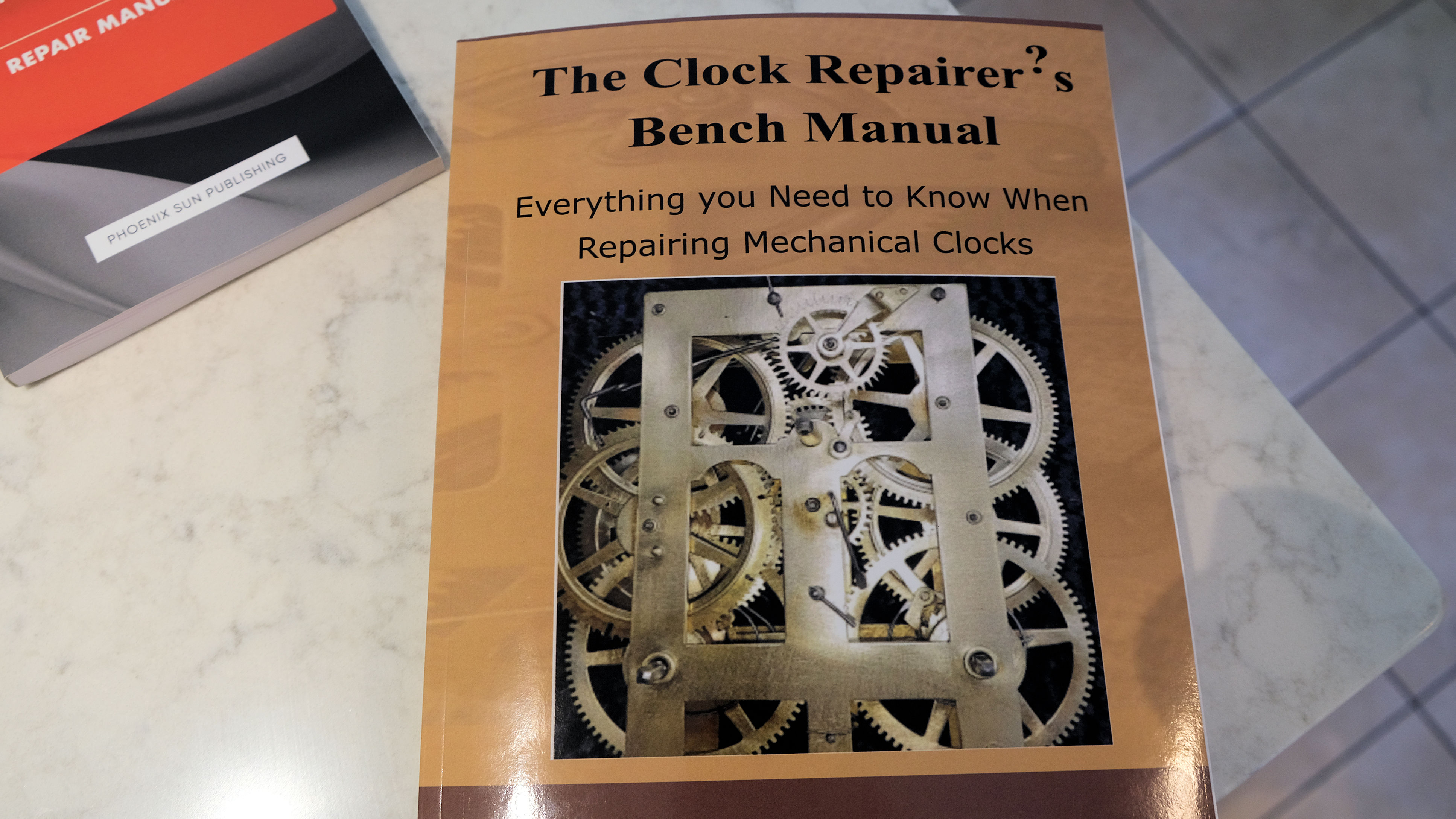 AIgenerated clock repair manuals and other clock repair book