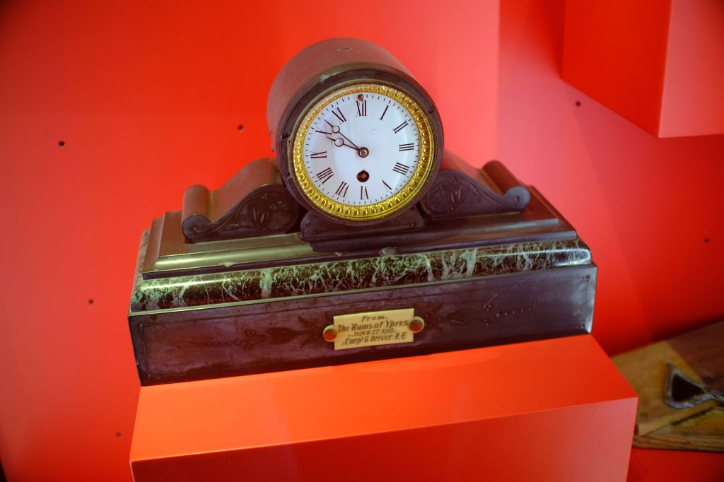 French time-only slate clock